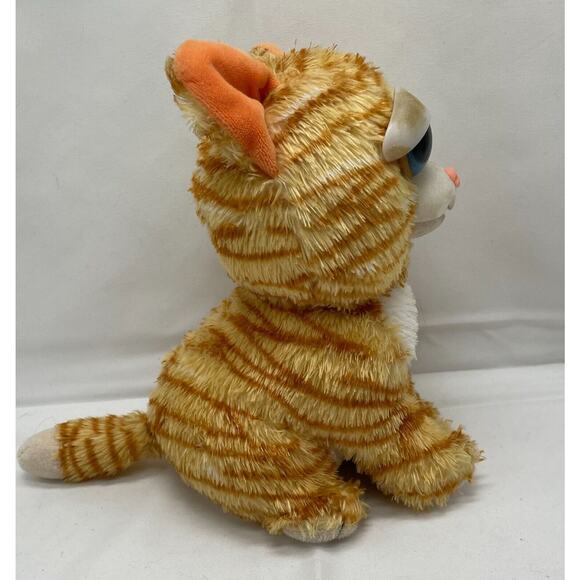 Princess Potty Mouth Cat Feisty‎ Pets Plush Stuffed Animal orange stripped 8" - Picture 4 of 5